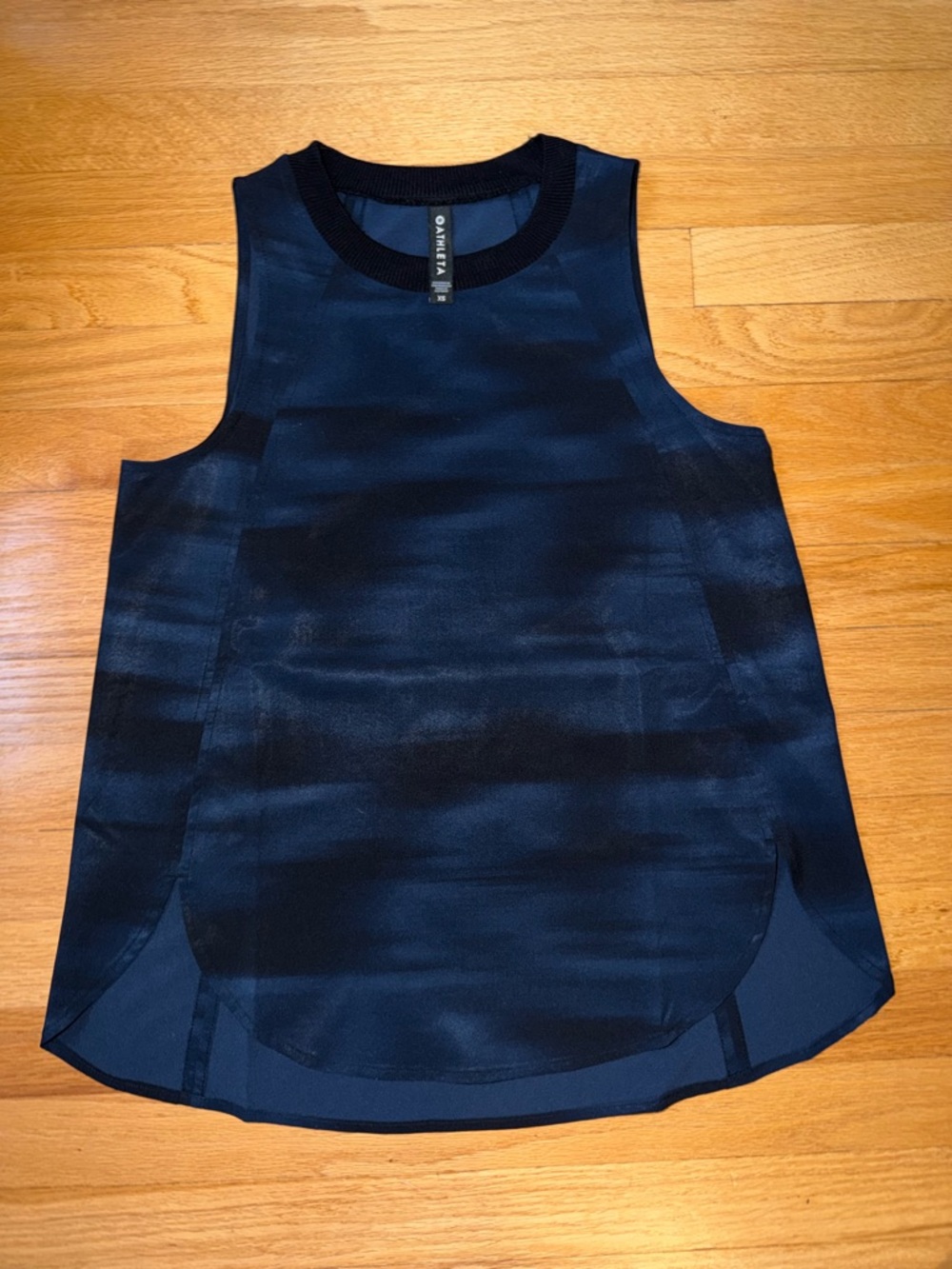 Athleta Navy Blue Performance Sleeveless Top
